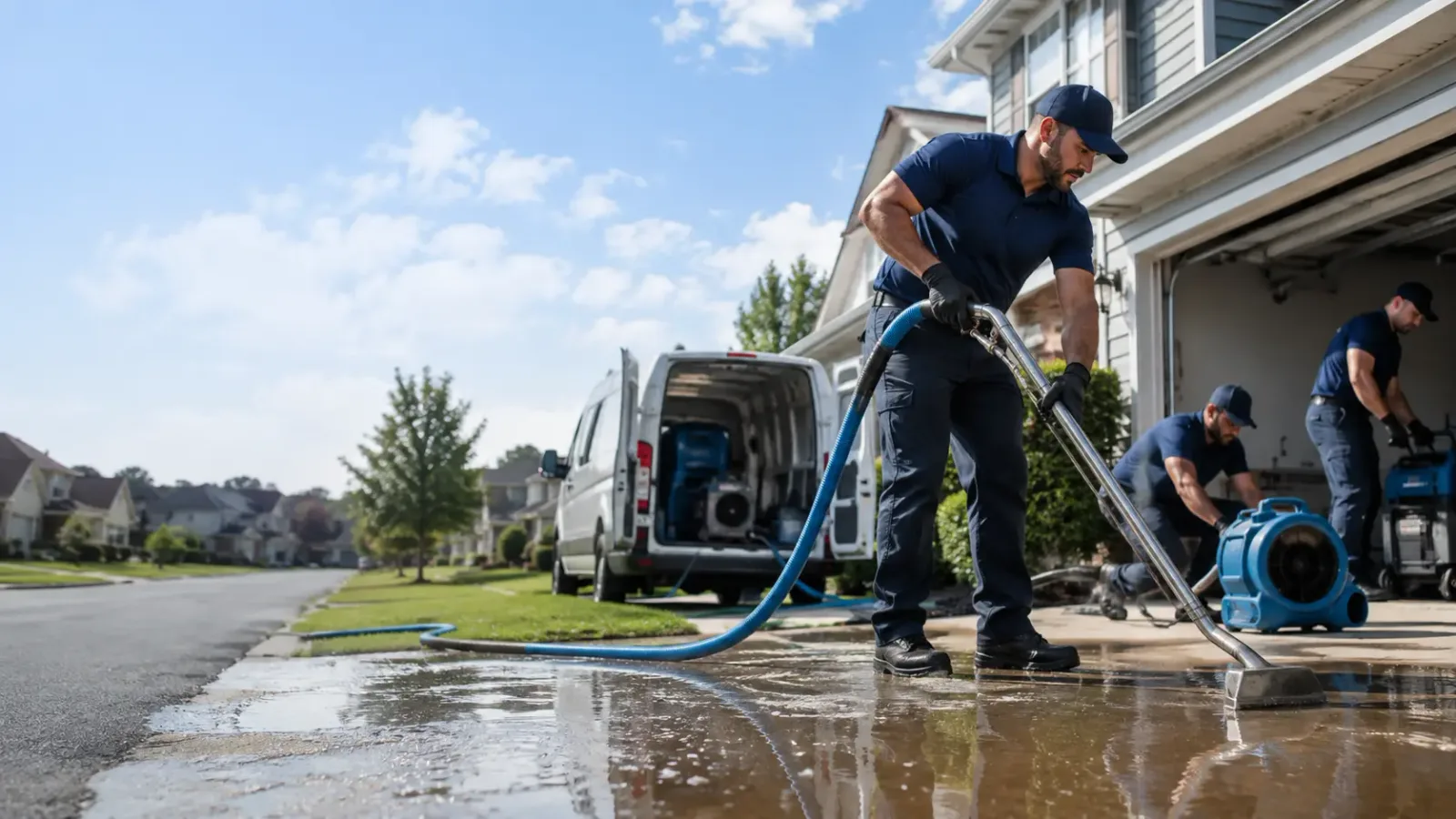 Flood Damage Restoration in Reesville, OH
